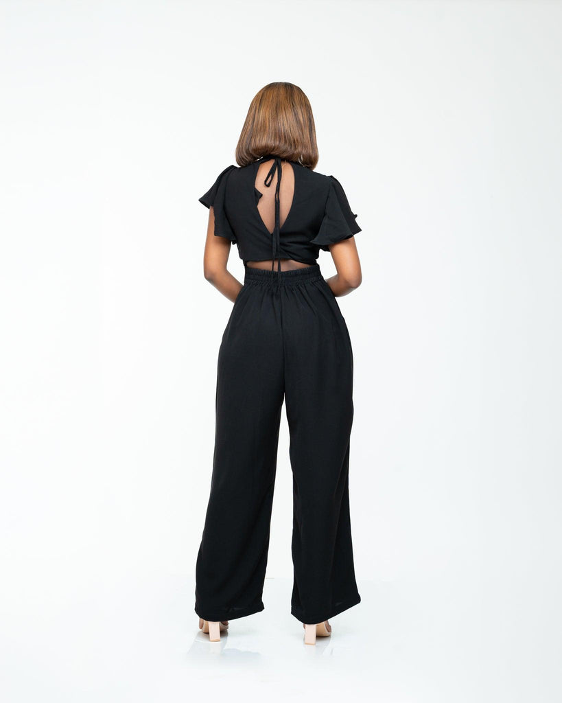 Allure Jumpsuit in Midnight - Ikojn