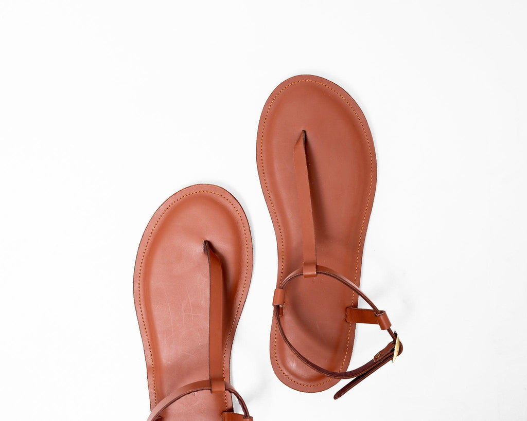 Jaber Sandal In TAN - Ikojn