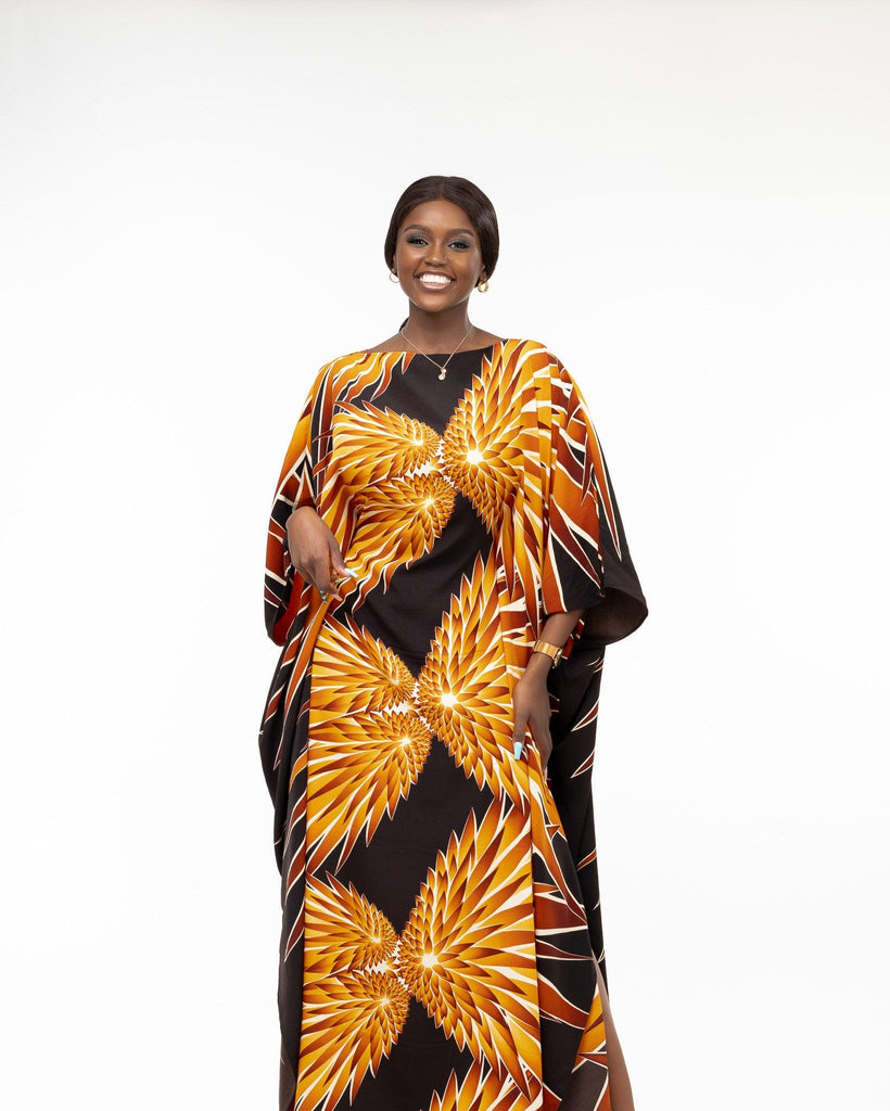 Monrovia Kaftan In BROWN - Ikojn