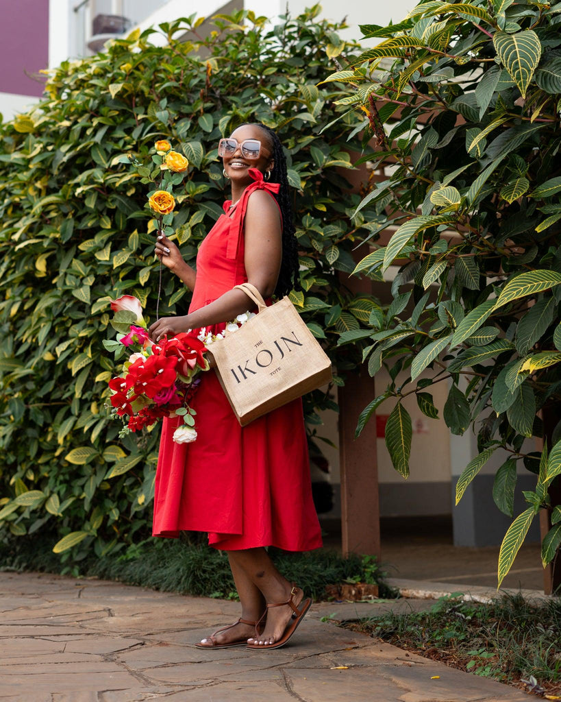 Ophelia Corset Dress in RED - Ikojn